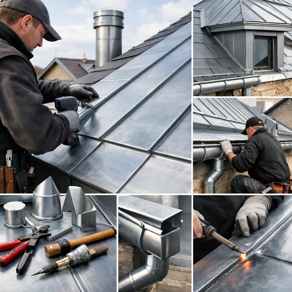 RMF France - Toiture zinc et éléments de zinguerie